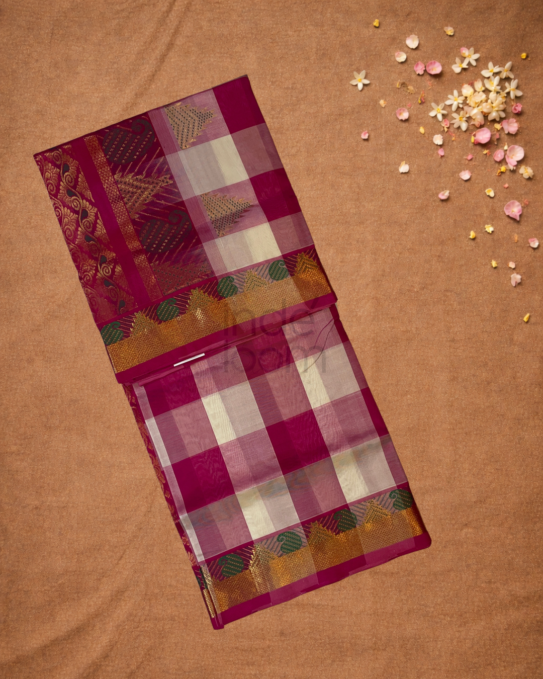 Handloom Handloom Silk Cotton Saree  |  Blush Pink