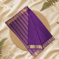 Mysore Silk Saree With Grape Purple