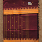 Kanchi Cotton|Maroon & Yellow