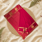Classic Mysore Silk Saree  |  dark red