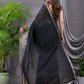 Tissue Silk Saree With Midnight Black - 008