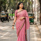 Narayanpet Cotton Saree – Samantha-Inspired Pink Collection