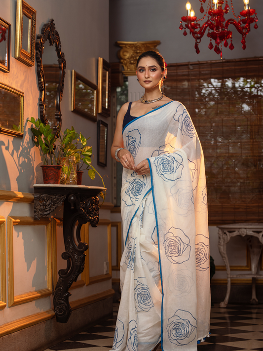 Black Handloom cotton-051