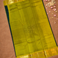 Pure Handloom Korvai Saree | Hunter Green