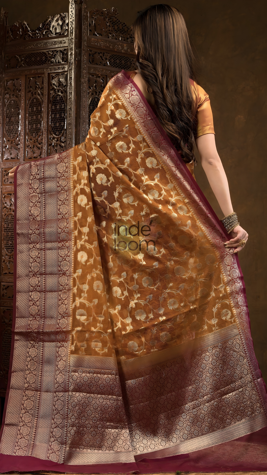 Dijon Yellow Cotton Silk Saree - 012