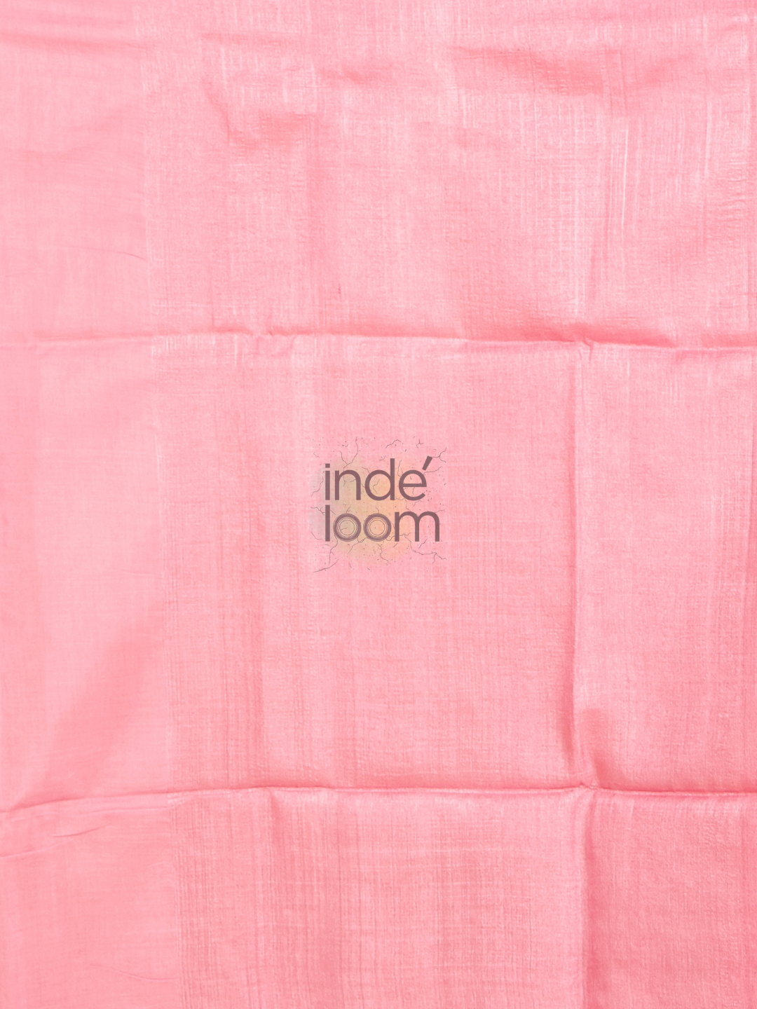 Tussar Silk Saree With Shaded Deep Pink - 119
