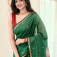 Maheshwari Silk Cotton Saree – Festive Elegance | Green
