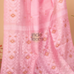 Tussar Silk Saree With Shaded Deep Pink - 119
