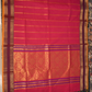 Kanchi Cotton|Pink & Maroon