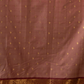 Classic Benarasi Katan Semi Silk Saree | Taupe Grey