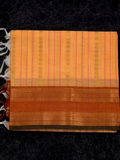 Kanchi Cotton|Yellow & Orange