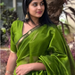 Maheshwari Silk Cotton Saree – Festive Elegance | Olive Green
