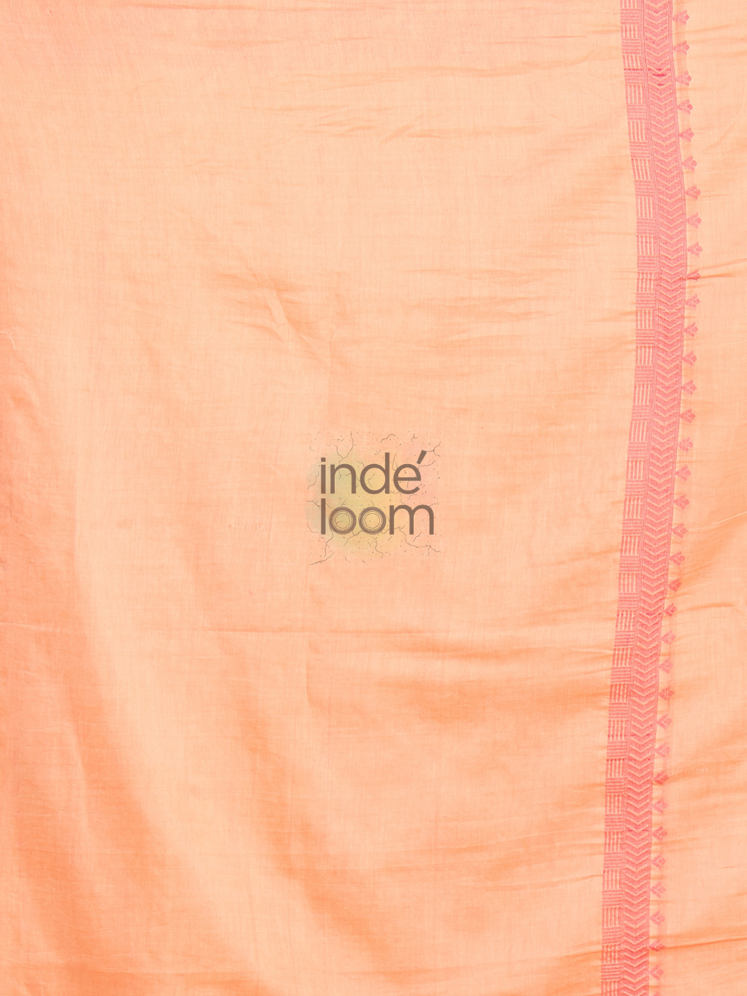 Tissue Silk Saree With Salmon Pink - 120