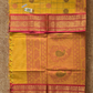 Kanchi Cotton|Yellow & Peach pink