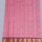 Handwoven Pure Gadwal Silk Saree  |  Baby Pink