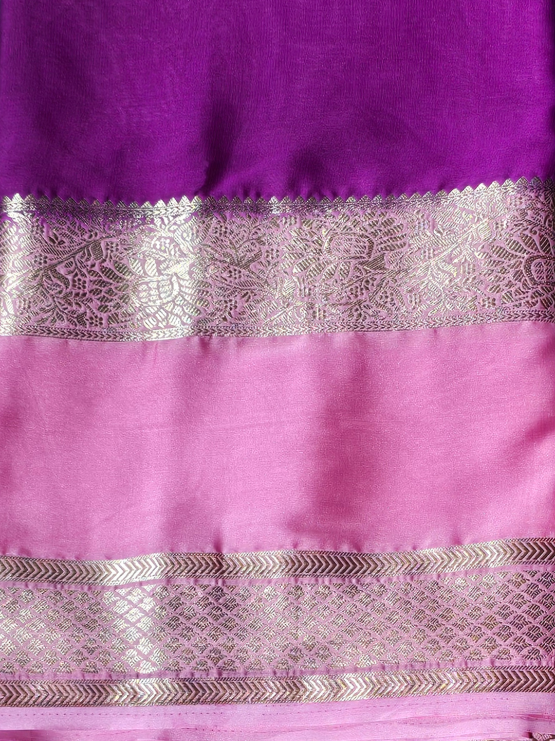 Classic Mysore Silk Saree  |  Purple