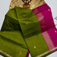 Maheshwari Silk Cotton Saree – Festive Elegance | Olive Green