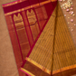 Handloom Korvai Silk Cotton Saree  |  Bronze Brown