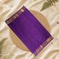 Mysore Silk Saree With Grape Purple