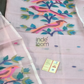 Muslin Jamdani 2-Piece Set Kurti & Dupatta (UNSTITCHED)  Baby Pink -921