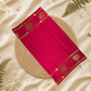 Classic Mysore Silk Saree  |  dark red