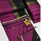 Maheshwari Silk Cotton Saree – Festive Elegance | Magenta Pink