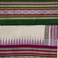 Handwoven Pure Vidarbha Tussar Silk Saree  |  Green And Purple