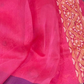 Pure Banarasi Exclusive Ektara Kora JAMDANI Tilfi saree  | Raspberry Pink