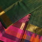 Kanjivaram Saree in Bottle Green