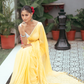 Lime Yellow-Handloom cotton-047