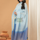 Sky Blue color Jamdani 2-Piece Set Kurti & Dupatta (UNSTITCHED) - 151