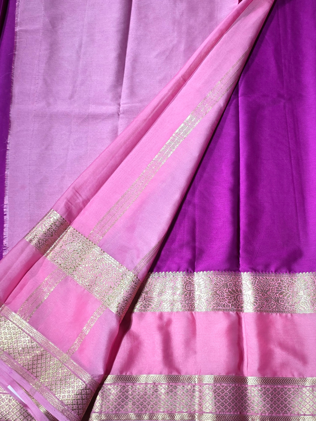 Classic Mysore Silk Saree  |  Purple