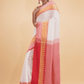 Dewali Silk Saree with Red and Golden Border-014 - indeloom
