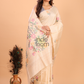 Tissue Silk Saree With Sand Brown - 145