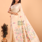 Tissue Silk Saree With Sand Brown - 145