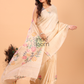 Tissue Silk Saree With Sand Brown - 145