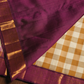Silk Mark Certified Handloom Kanjivaram Silk Saree  |  Grape Purple