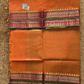 Kanchi Cotton|Dual Tone Orange & Green/ Red