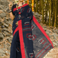 Jet Black -Handloom Cotton Saree-076 - indeloom