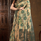 Jade Green Cotton Silk Saree - 018