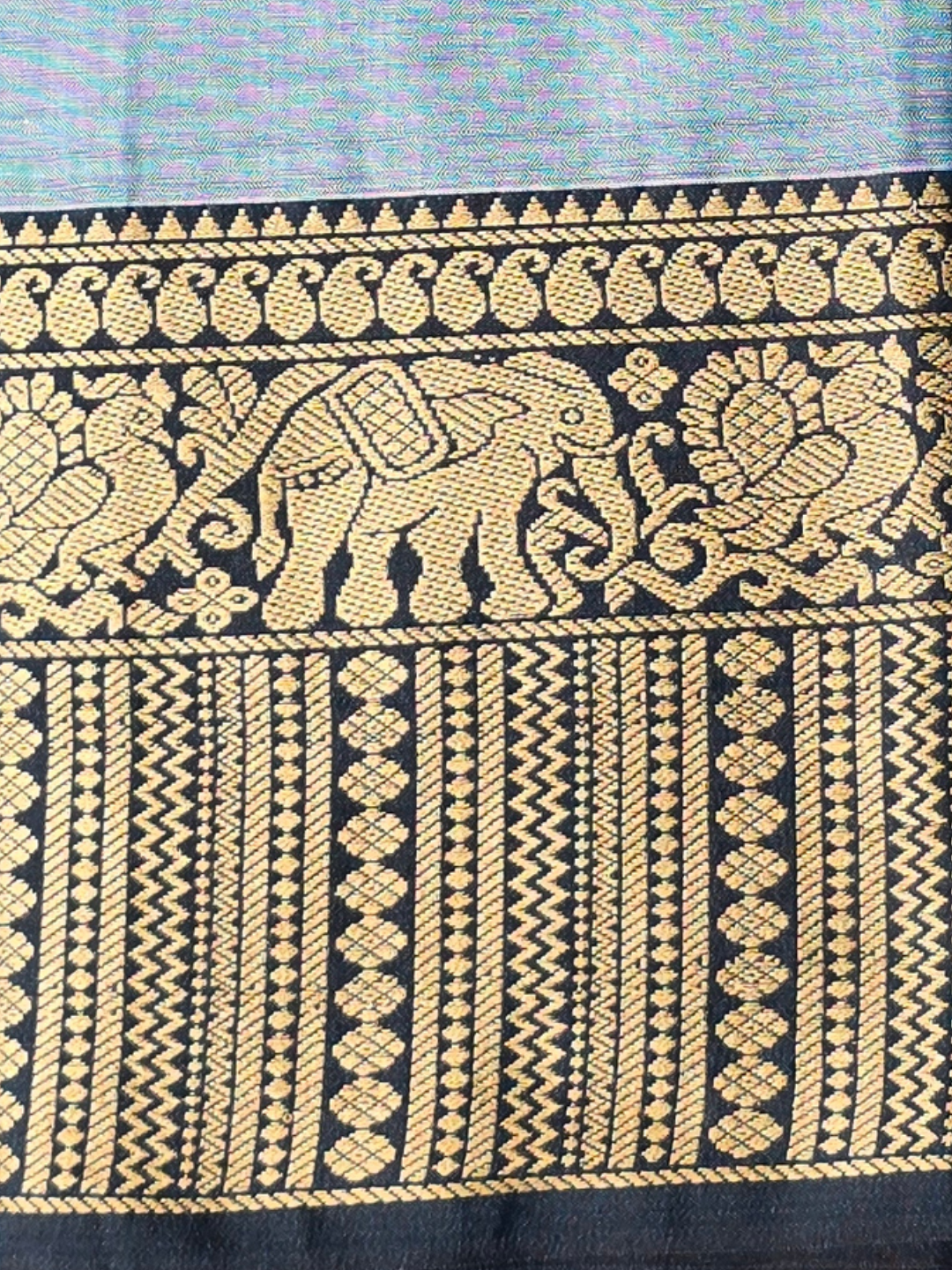 Narayanpet Cotton Saree - Blue