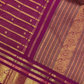 Handwoven Pure Gadwal Silk Saree  | Deep Maroon
