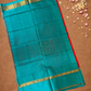 Handloom Korvai Silk Cotton Saree  |  Coral Red