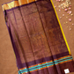 Handloom Korvai Silk Cotton Saree  |  Golden Yellow