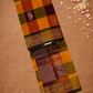 Handloom Korvai Silk Cotton Saree  |  Mustard Yellow
