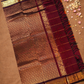 Handloom Korvai Silk Cotton Saree  |  Mustard Yellow