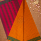Pure Handloom Korvai Saree | With Ginger Orange