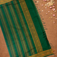 Handloom Korvai Silk Cotton Saree  |  Burgundy Red