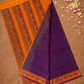 Handloom Korvai Silk Cotton Saree  |  Royal Purple