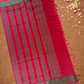 Handloom Korvai Silk Cotton Saree  |  Cream Beige